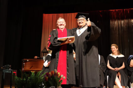 71-Year-Old Graduate Inspires Northern College Class of 2024