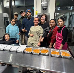 What a great night of connection and cooking!