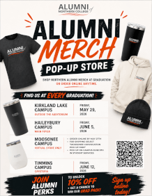 Alumni Merch Pop up Store