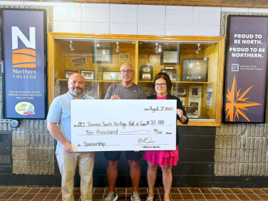 Northern College Supports the Timmins Sports Heritage Hall of Fame in McIntyre Community Centre
